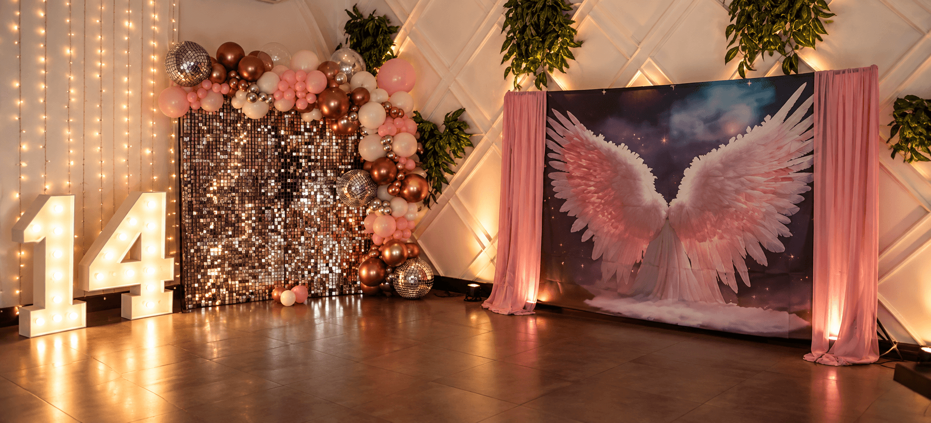 Private celebration detail