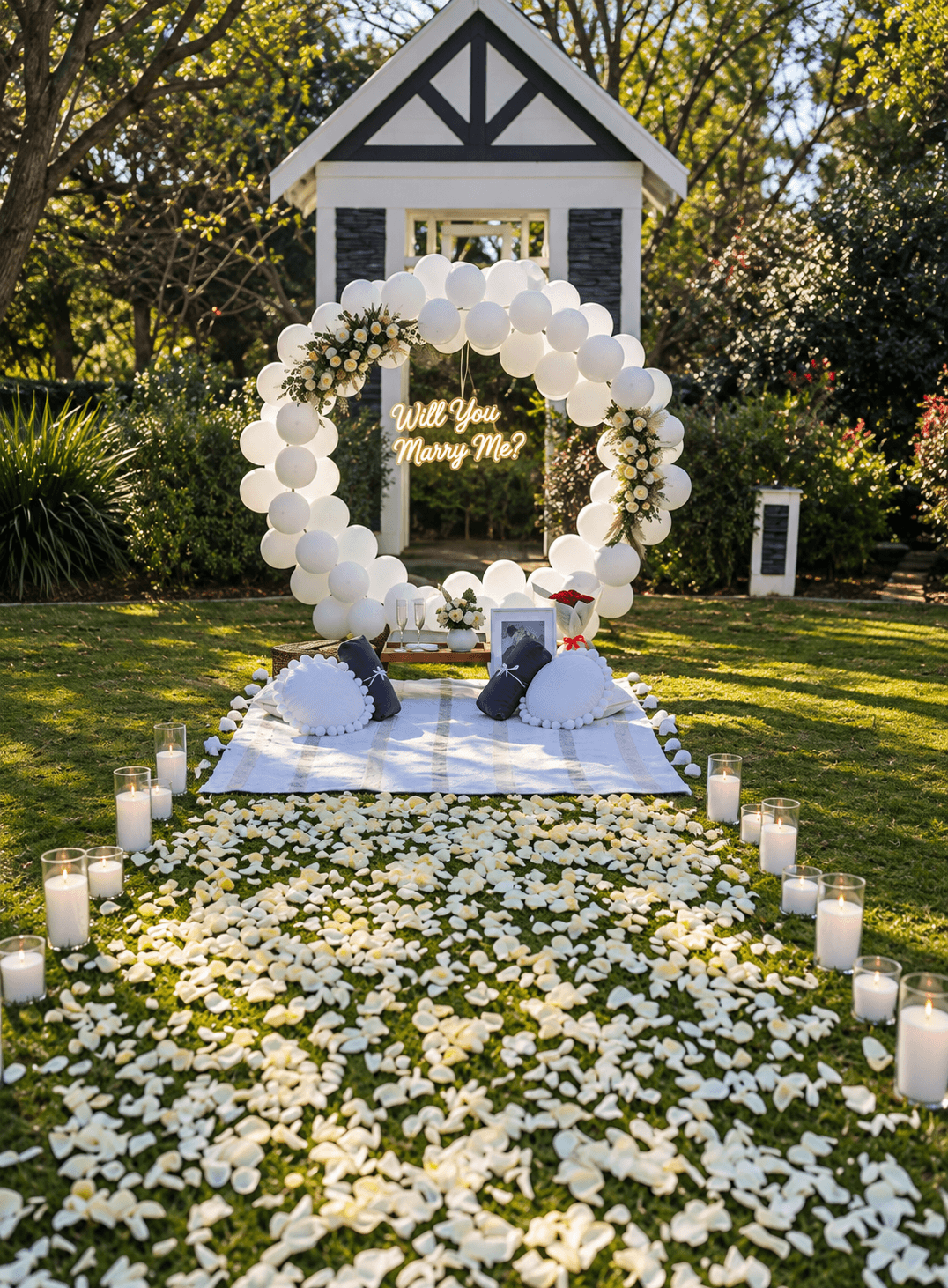 Celebration table detail